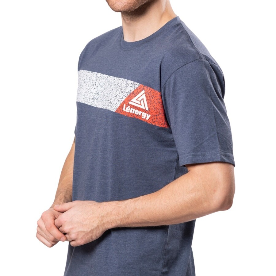 LENERGY T-SHIRT PRINT BLUE