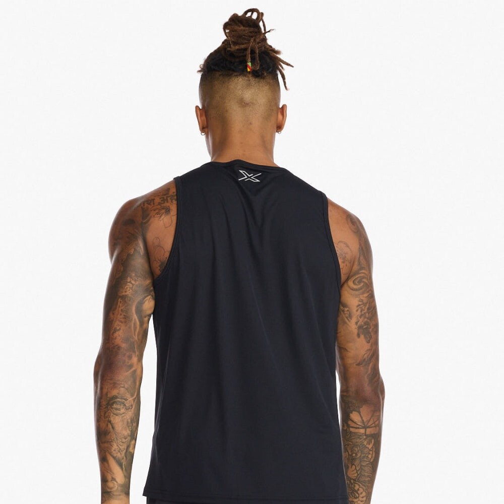 Aero Tank - Hombre Black/silver Reflective