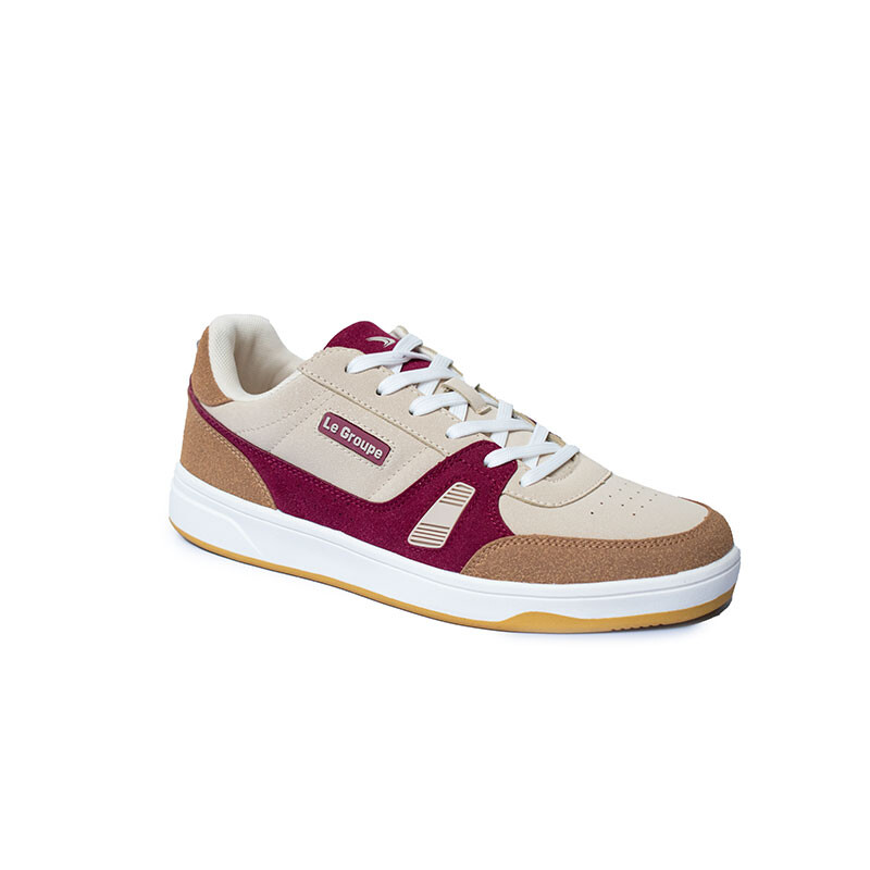 Zapato Hombre LeGroupe CAMEL/BURGUNDY