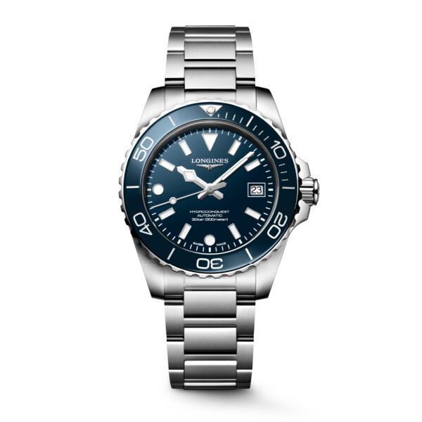 Reloj LONGINES HYDROCONQUEST automático 39mm con esfera y bisel azul Reloj LONGINES HYDROCONQUEST automático 39mm con esfera y bisel azul