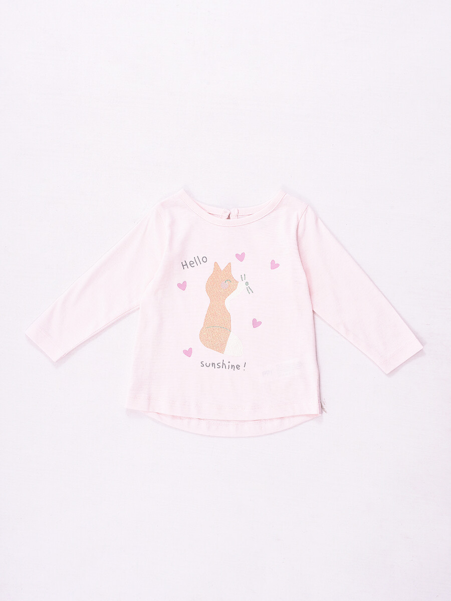 REMERA ROSER - ROSA CLARO 