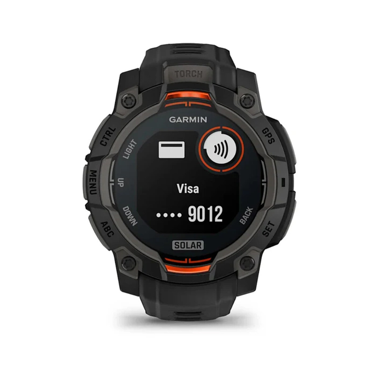 Reloj Smartwatch Garmin Instinct 3 45mm Solar Black 