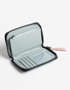 Billetera Zip Round Acqua Claro