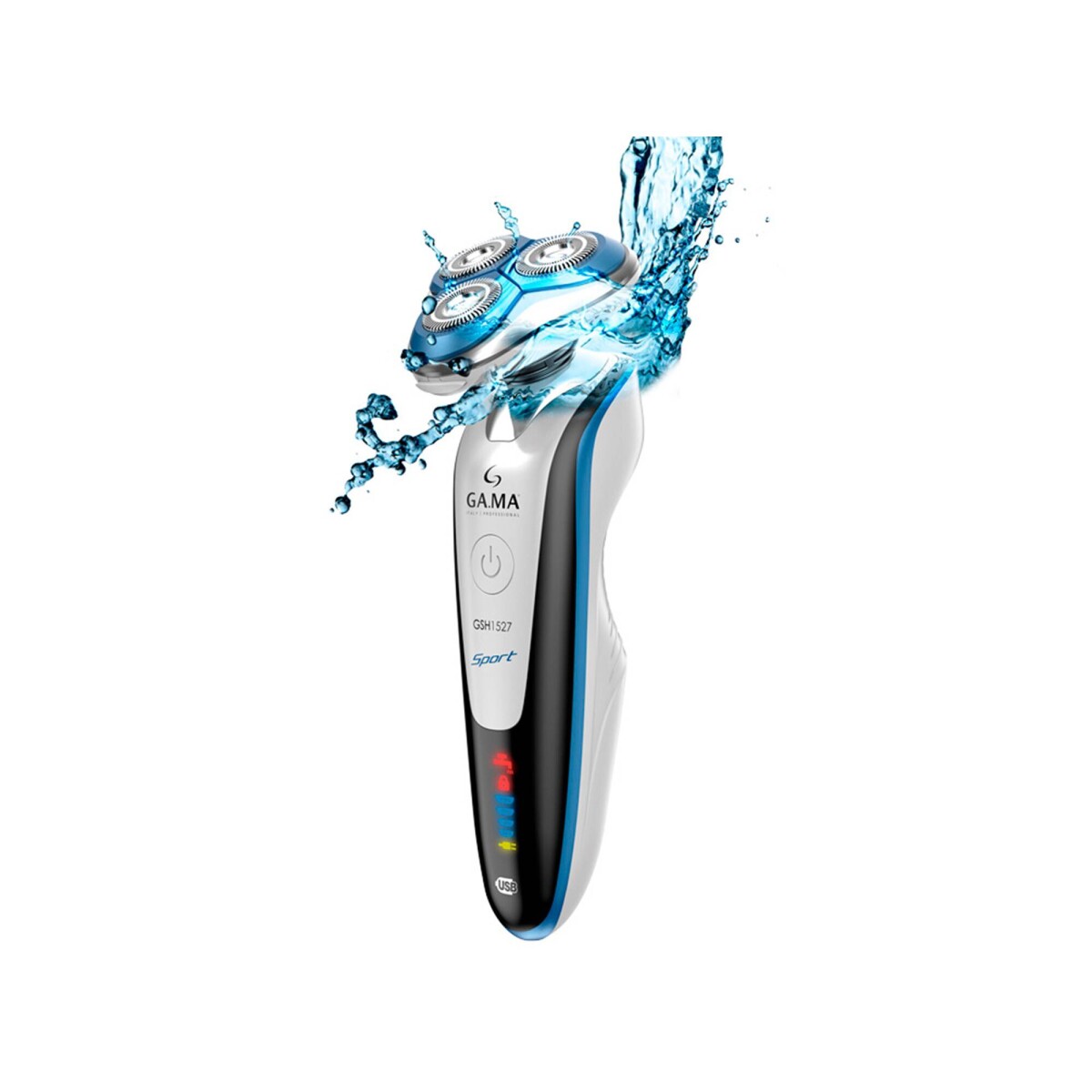 Afeitadora GA.MA GSH1527 Wet-Dry - Gris 