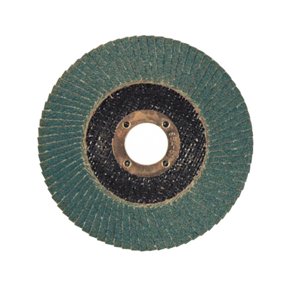Disco flap zirconio 115 x 22 23 mm grano 120 REF158