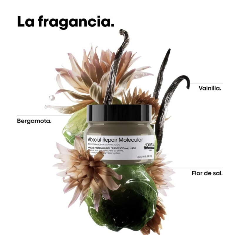 Mascara para cabello L'Oréal Prof Absolut Repair Molecular 250 ml Mascara para cabello L'Oréal Prof Absolut Repair Molecular 250 ml