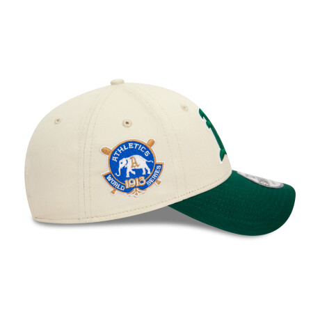 Gorro New Era Unisex - 9FORTY Oakland Athletics - 60565349 WHITE/GREEN