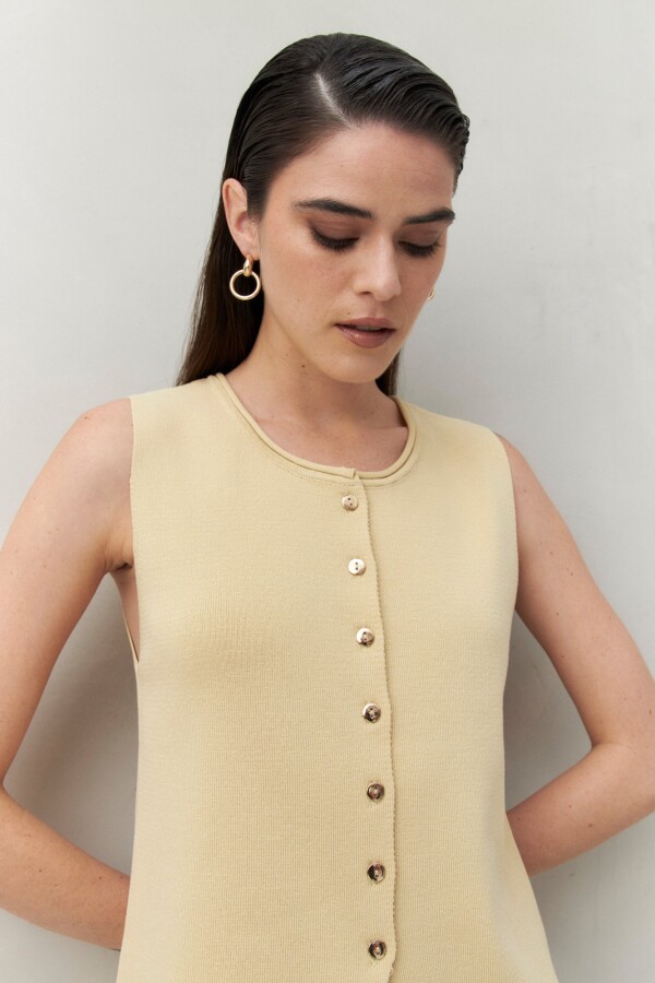 CHALECO SALVA AMARILLO PASTEL