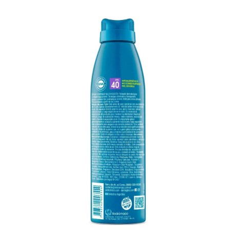 Protector Solar Dermaglós Spray Continuo FPS40 170ml Protector Solar Dermaglós Spray Continuo FPS40 170ml