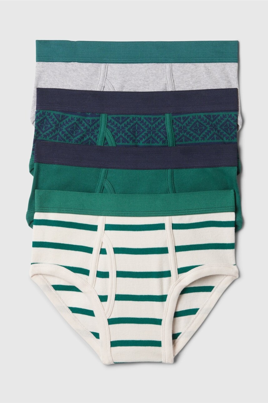 Calzoncillo Pack X4 Niño Holiday Check