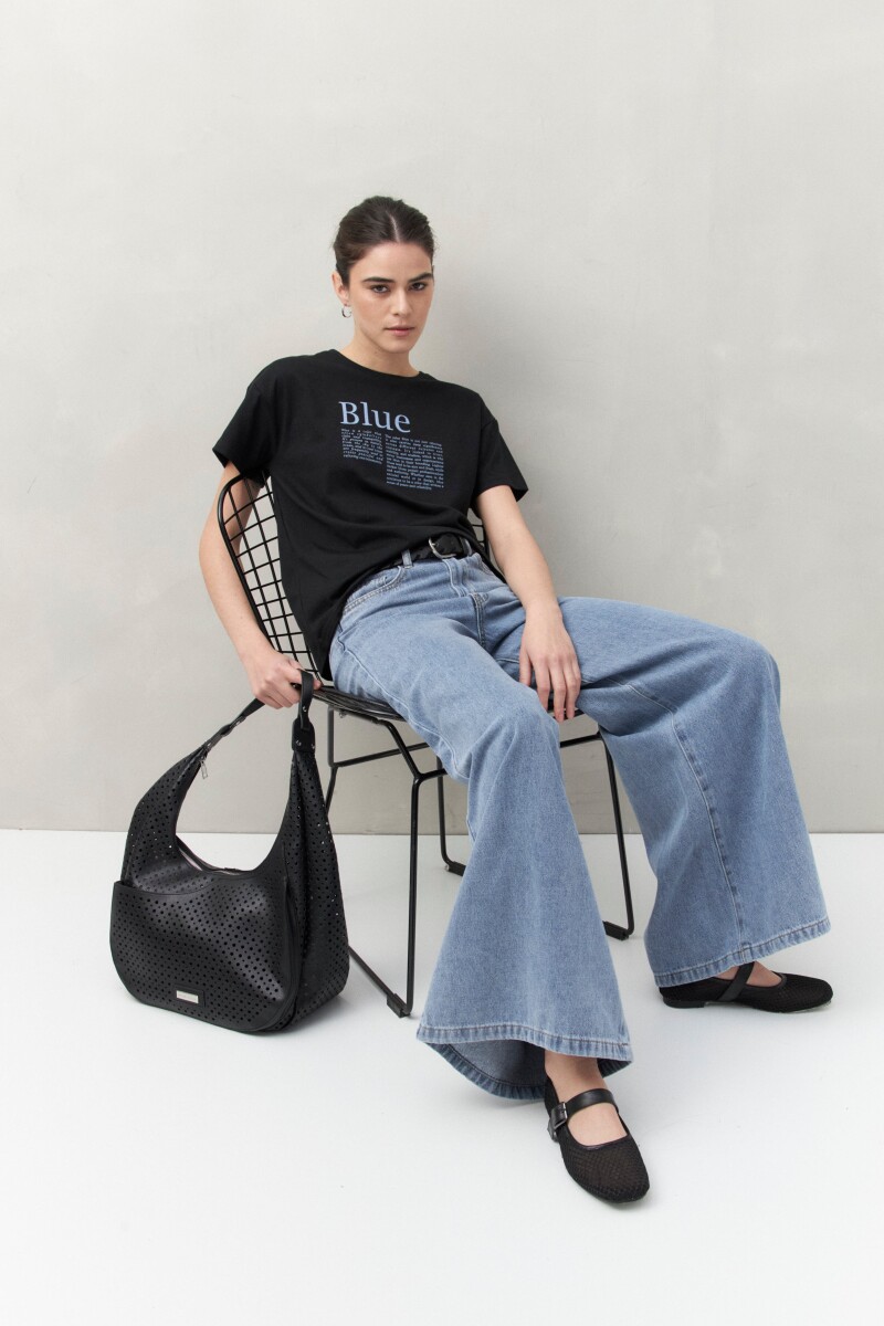 REMERA RIMENA Negro
