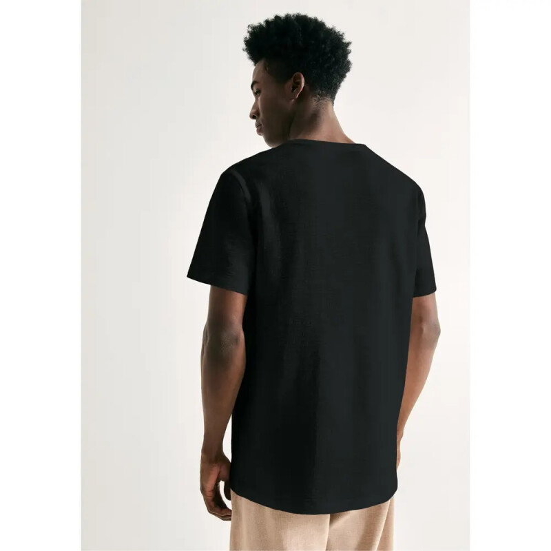 CAMISETA MM MASC PRETO ESCURO