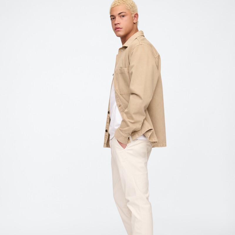 V-ESSENTIAL KHAKI SLIM FIT CHINO DRAB