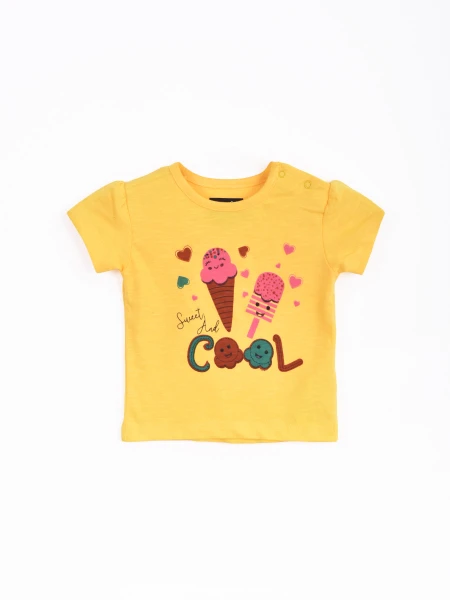 REMERA POLONIA AMARILLO