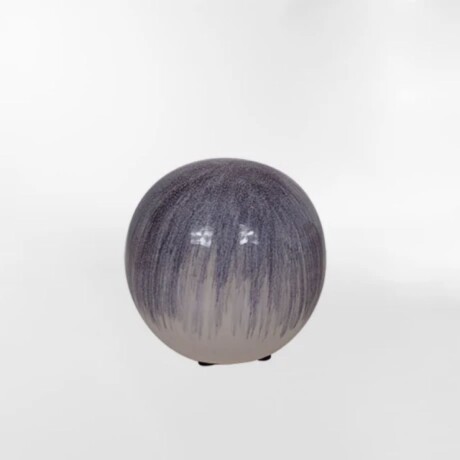 DECORACION BALL GRIS - Large