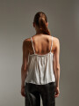 Musculosa Esqueiara Marfil / Off White