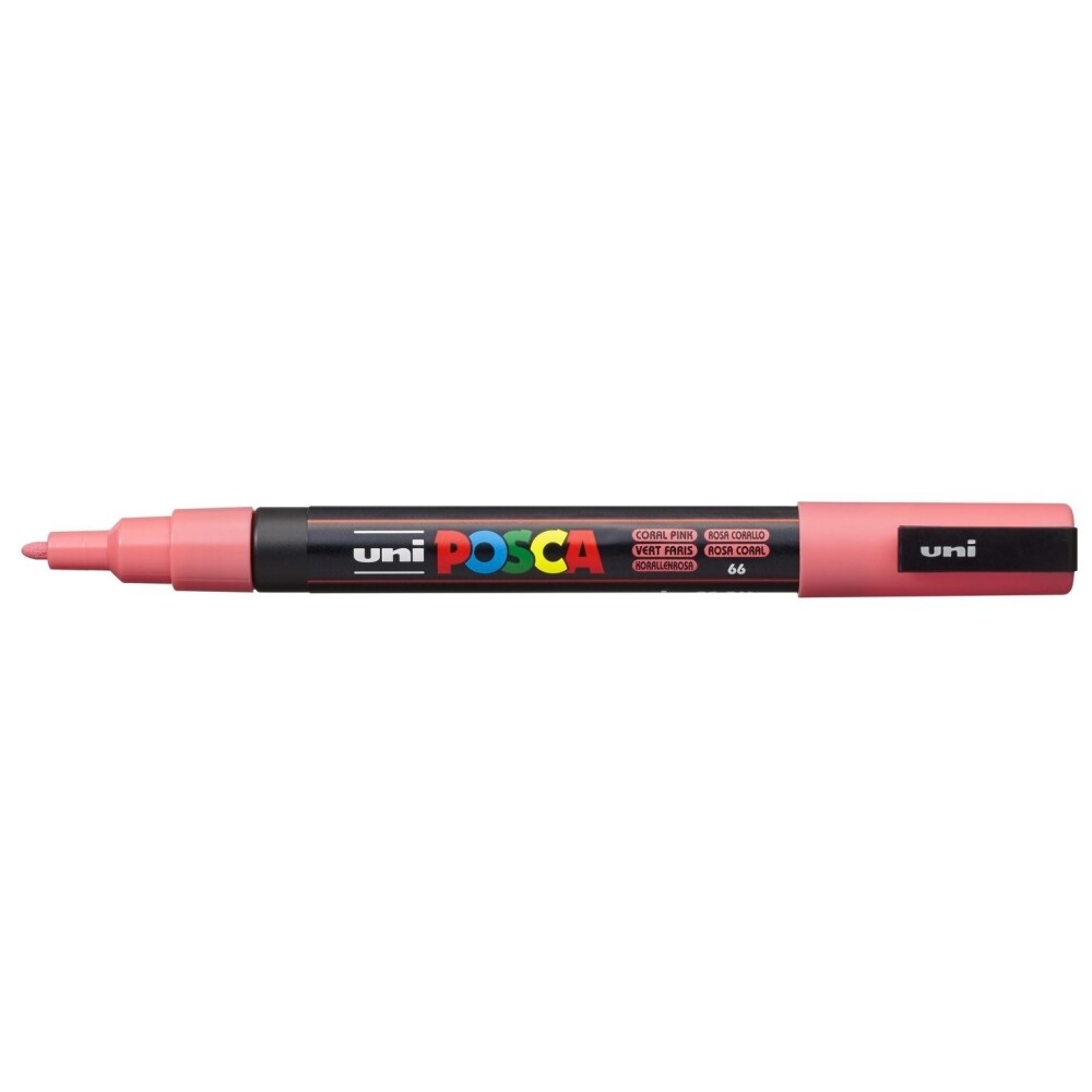 Marcador Uni Posca 1,3Mm Rosa Coral #MARCADOR UNI POSCA 1,3MM ROSA CORAL