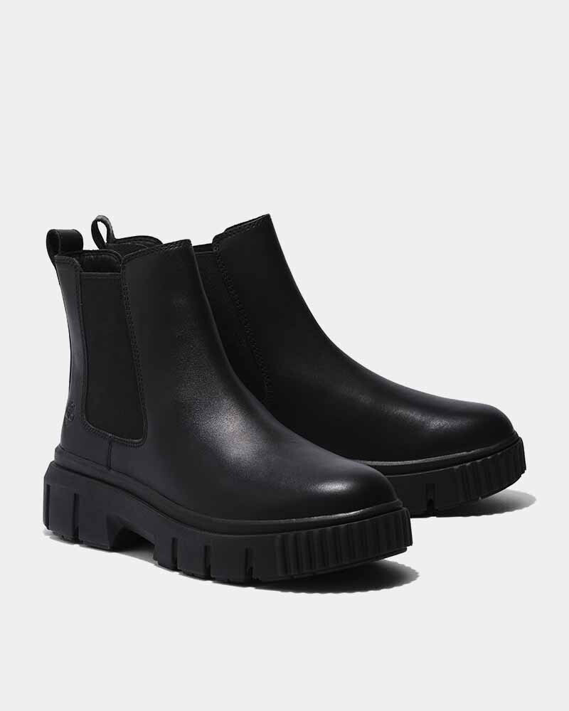 Botas Chelsea Greyfield Mid Mujer Black
