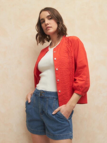 SHORT ALLIE GILLY AZUL