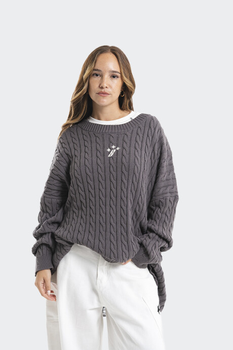 Buzo Pulau Tejido 8 Gris