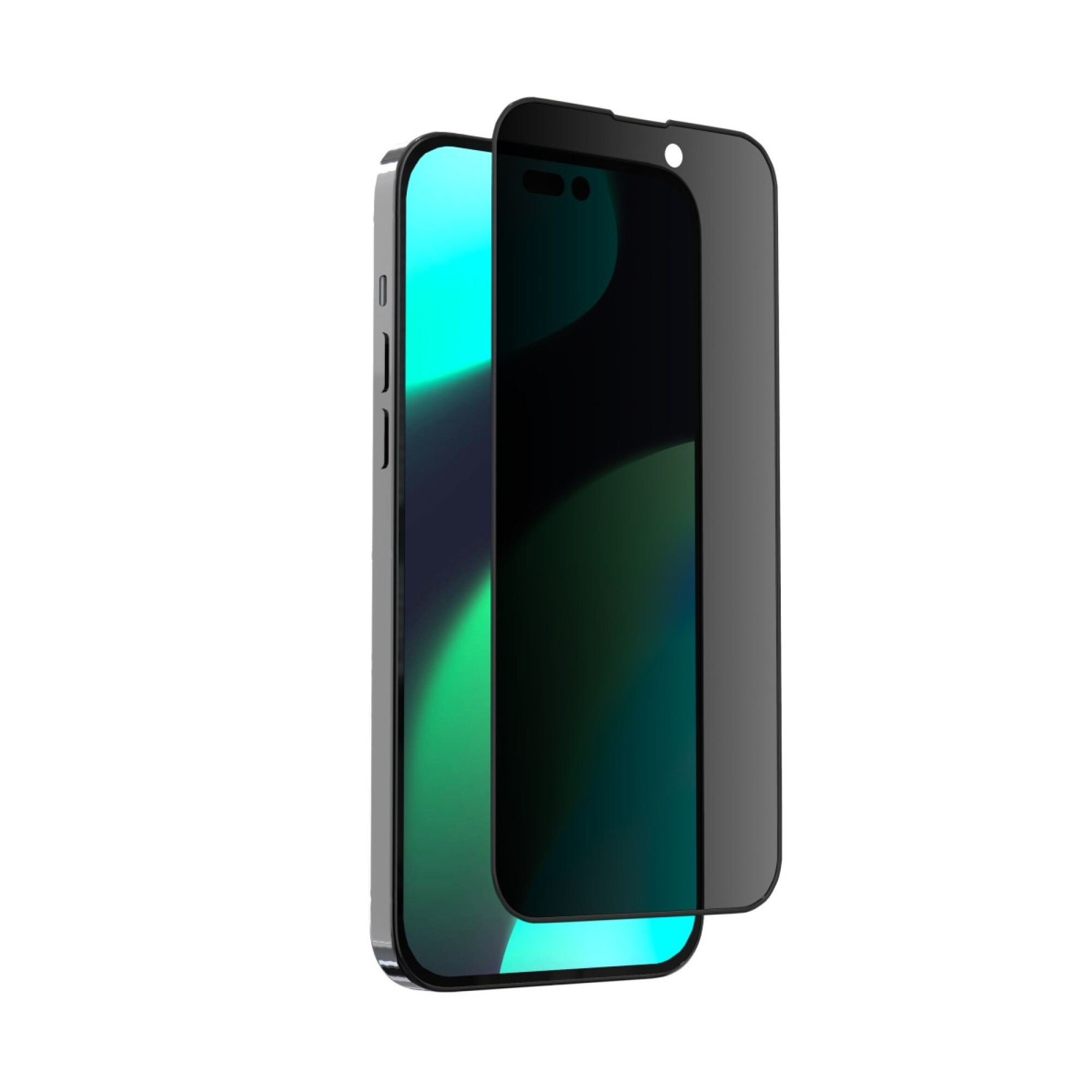 Protector de pantalla privacidad de cristal templado iPhone 8 negro -  Comprar online