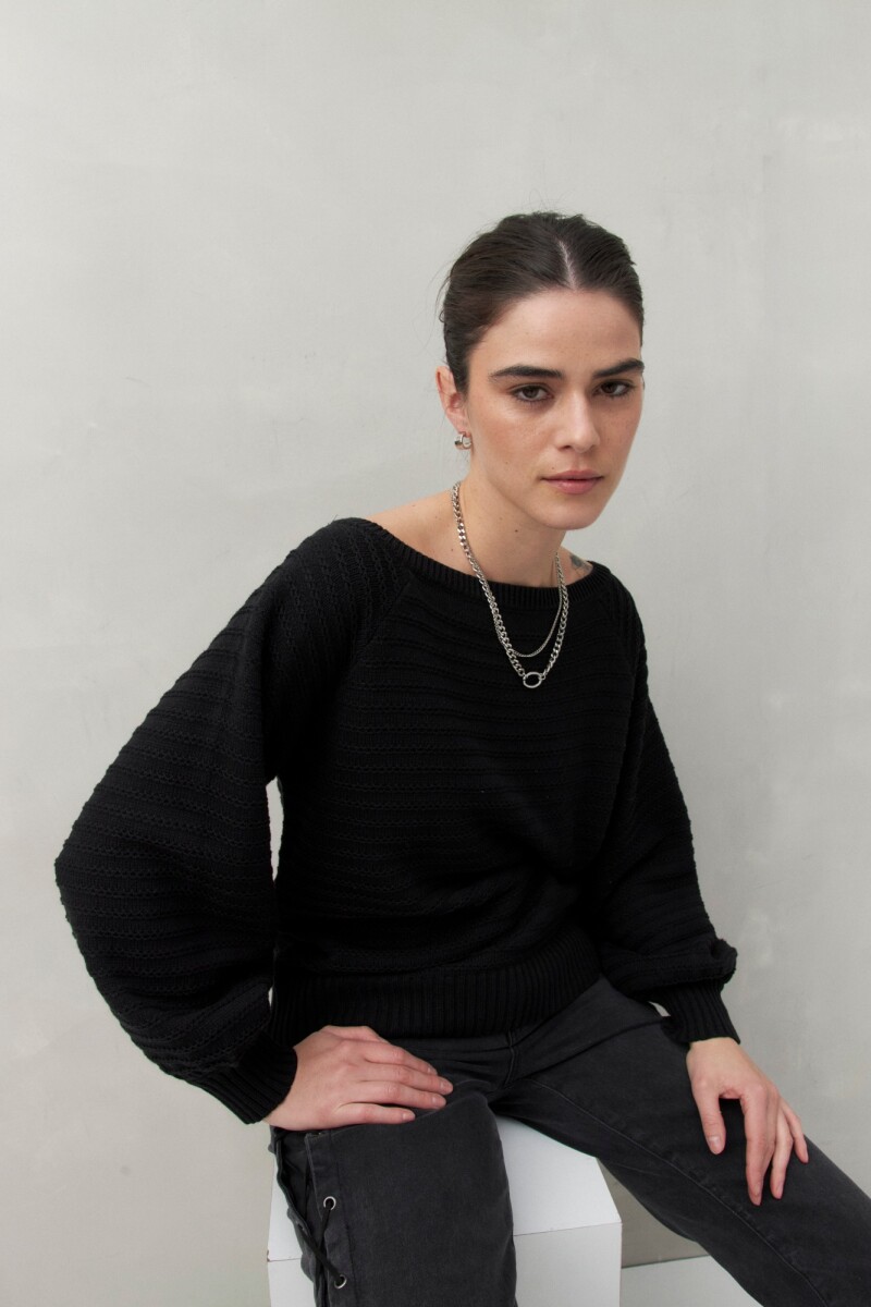 SWEATER GRETEL Negro