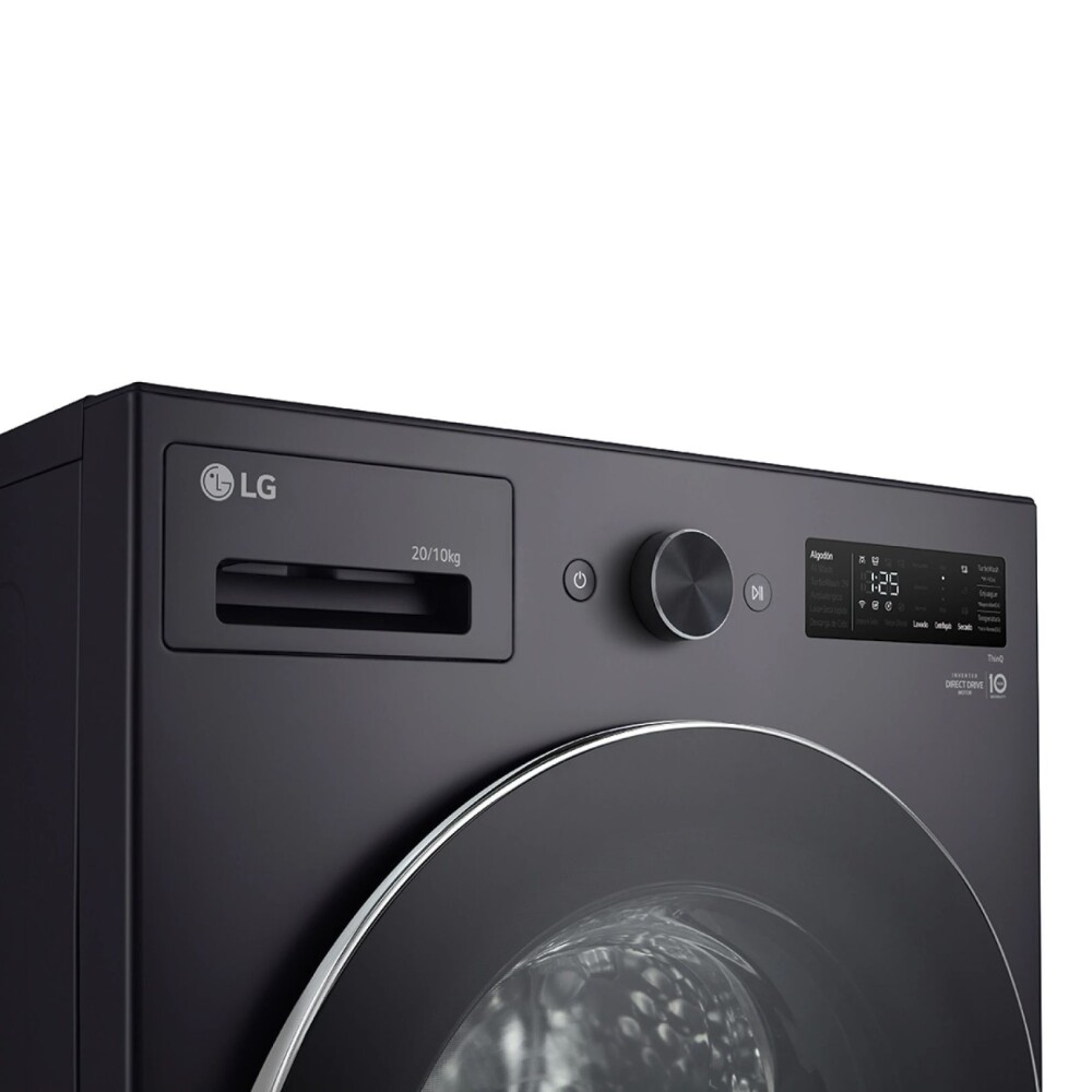 Lavasecarropas Carga Frontal Inverter - Modelo Black WD20EGNTSPG - LG Lavasecarropas Carga Frontal Inverter - Modelo Black WD20EGNTSPG - LG