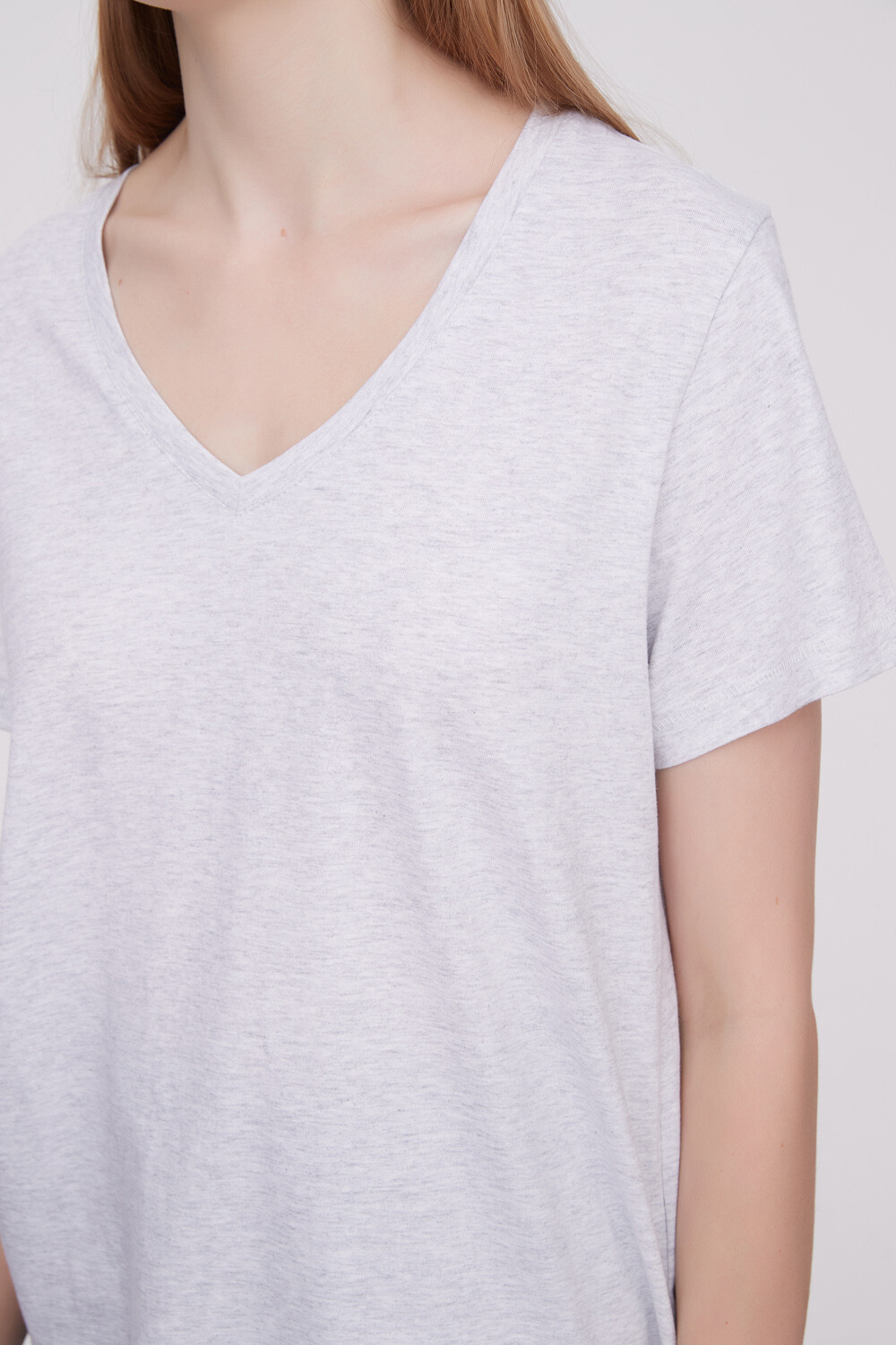 Remera Blumme Gris Melange