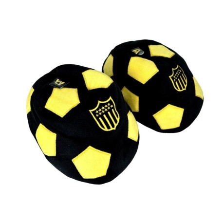 Pantuflas Pelota Peñarol Adulto AMARILLO-NEGRO