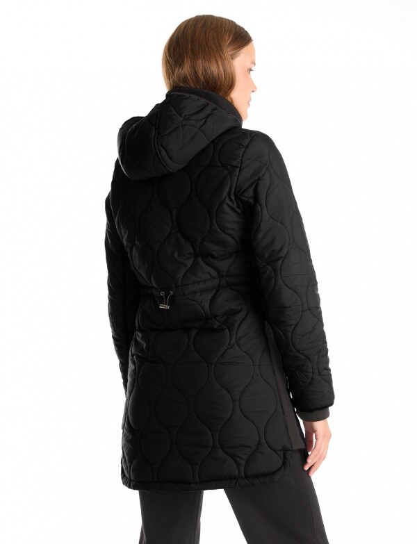 Campera Capitoneada NEGRO