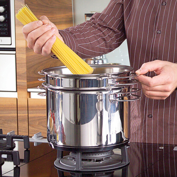 Conjunto Cozi-Pastas modelo SOLAR, 7 Lts. -TRAMONTINA TF6532