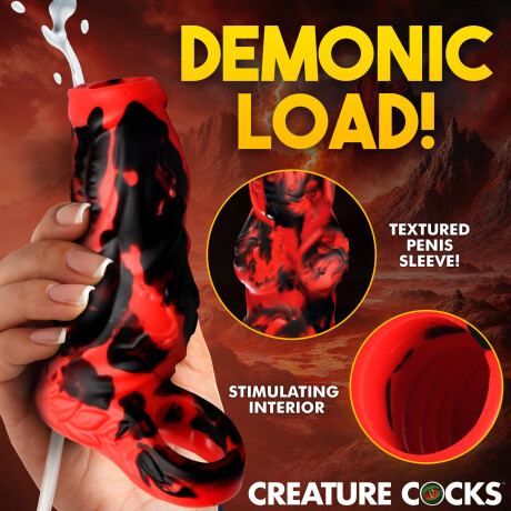 Funda Texturizada de Silicona Eyaculador Creature Cocks Funda Texturizada de Silicona Eyaculador Creature Cocks