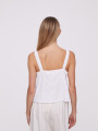 Musculosa Ridiana Marfil / Off White