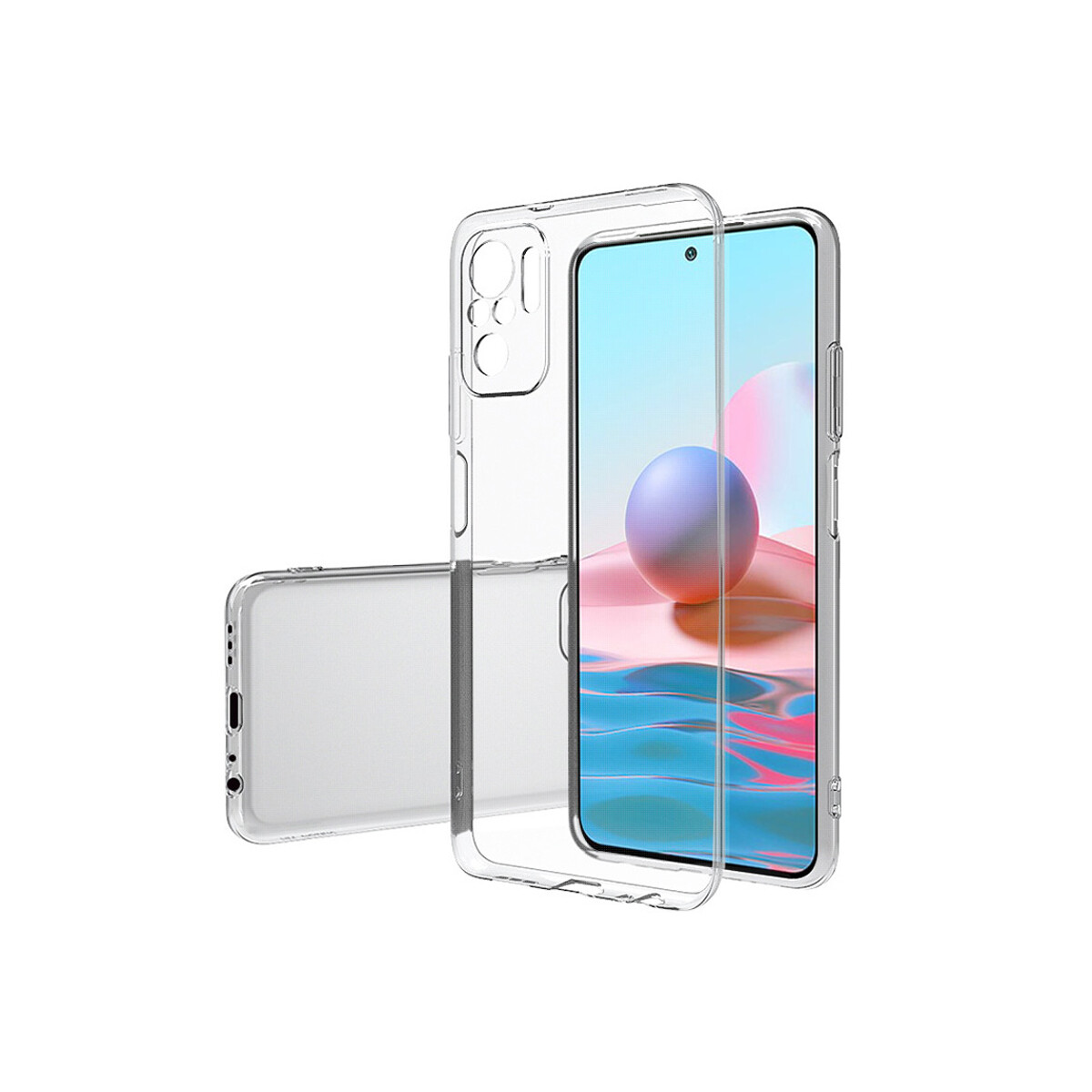 Protector Xiaomi Redmi Note 10 rígido transparente 