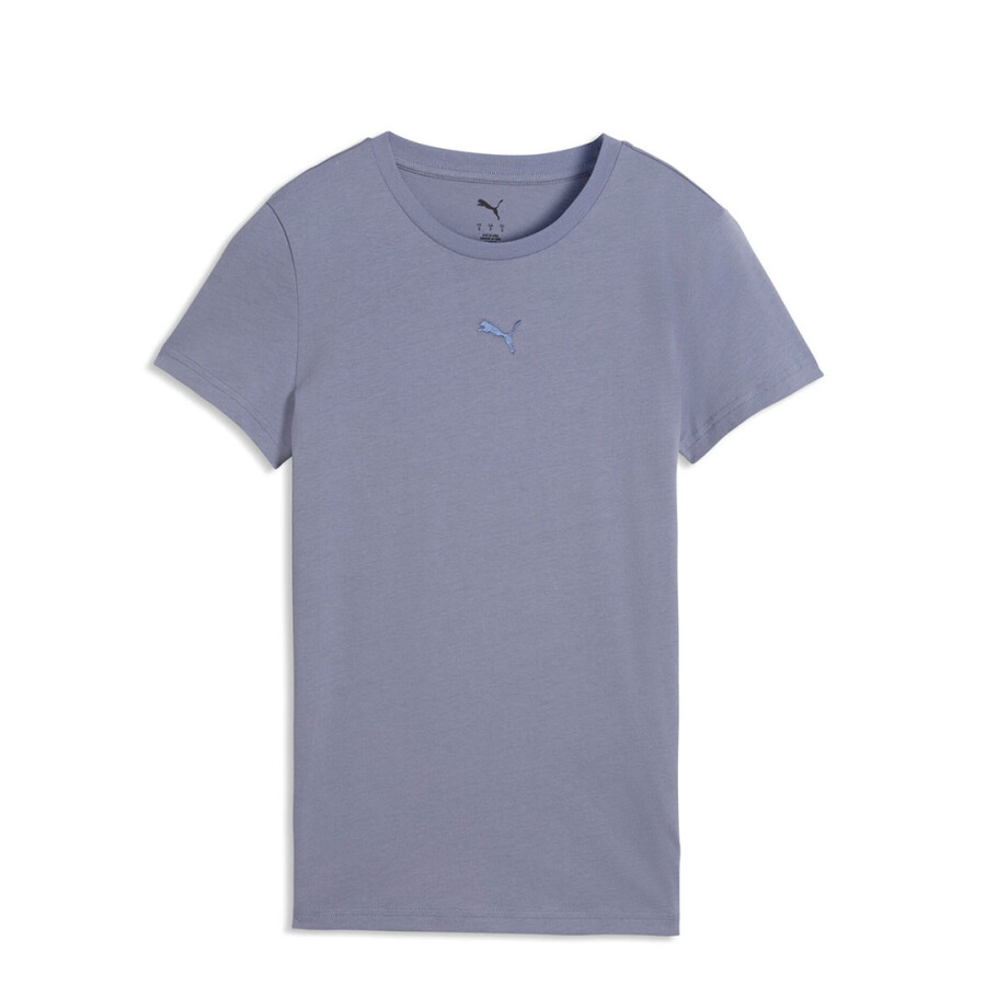 Remera de Niña Puma Essentials Logo Gris - Claro
