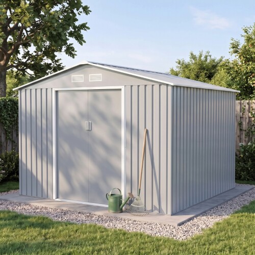 Galpón prefabricado Reforzado 2 Puertas ARCHER D Aluminio