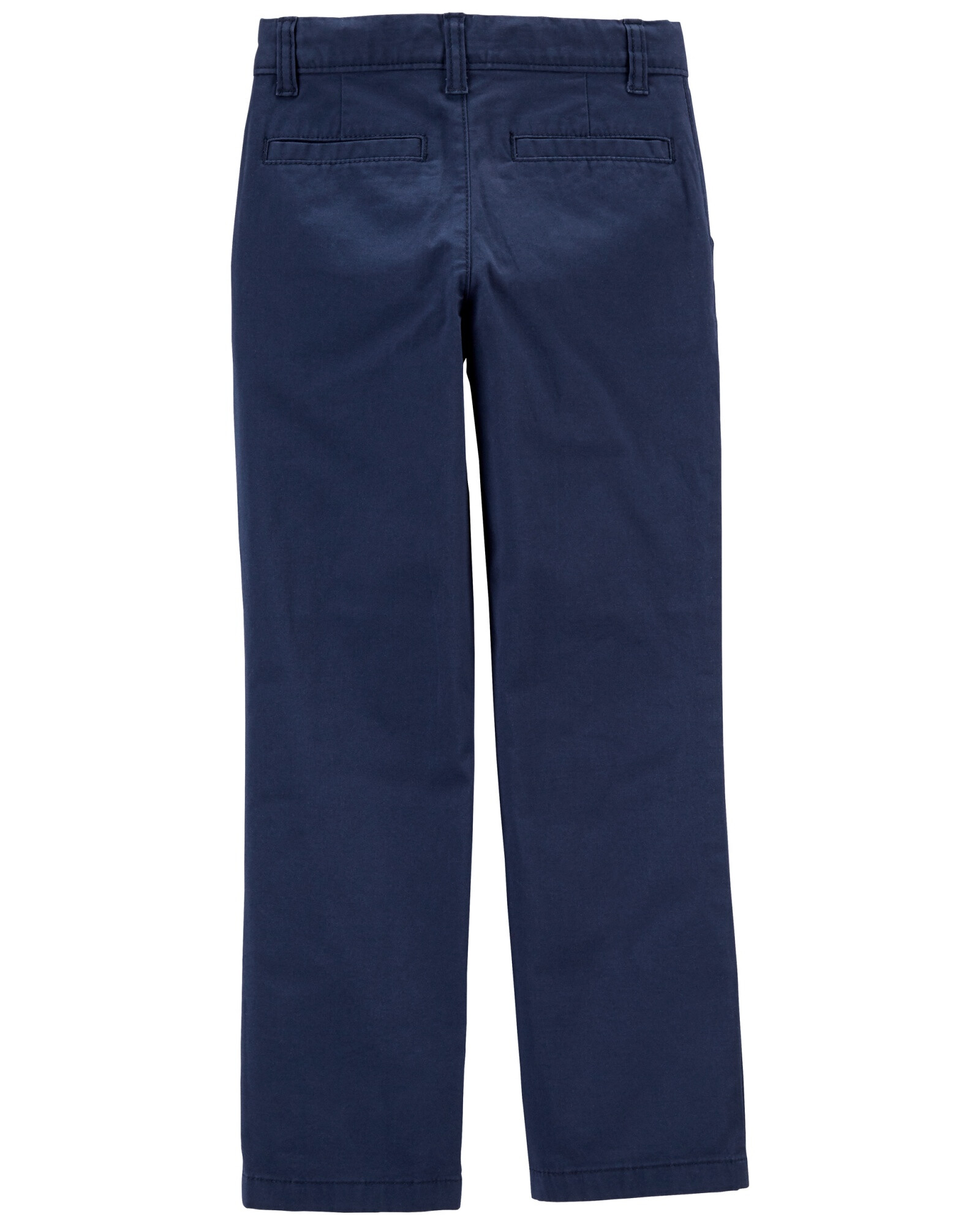 Pantalón de sarga clásico recto 0