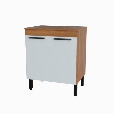 Bajo Mesada 2 Puetas FIRENZE 70cm Freijo/Blanco Bajo Mesada 2 Puetas FIRENZE 70cm Freijo/Blanco