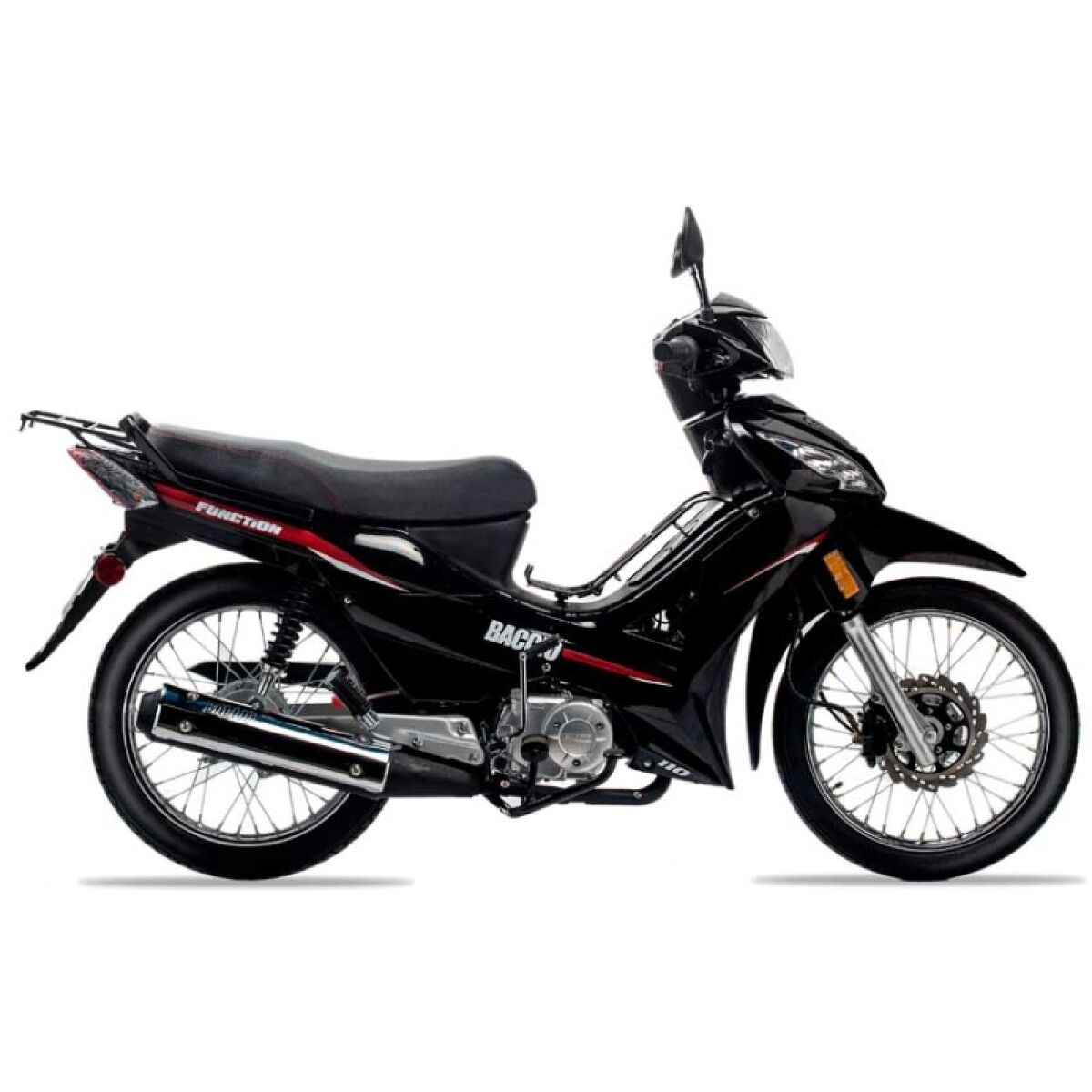 Moto Baccio Cub Function 110cc - Negro 