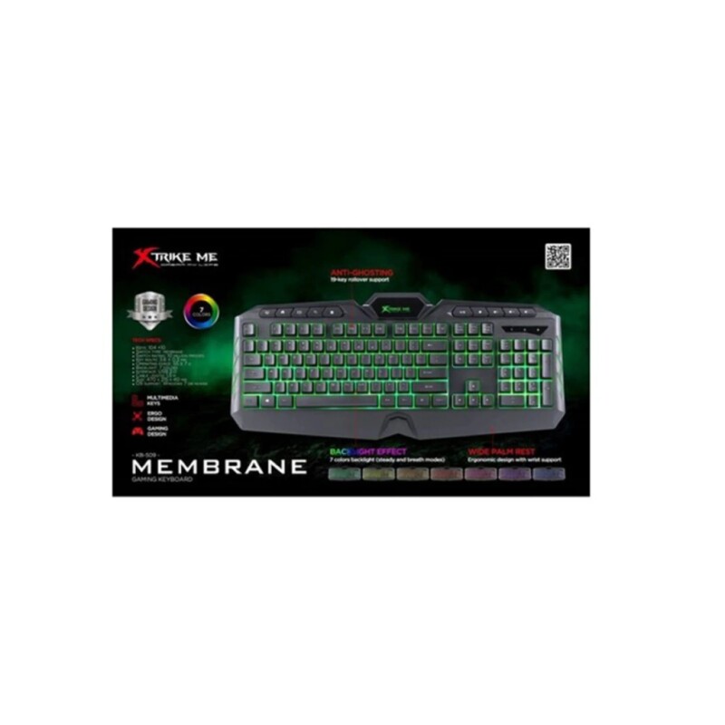 TECLADO GAMER XTRIKEME KB-509 TECLADO GAMER XTRIKEME KB-509