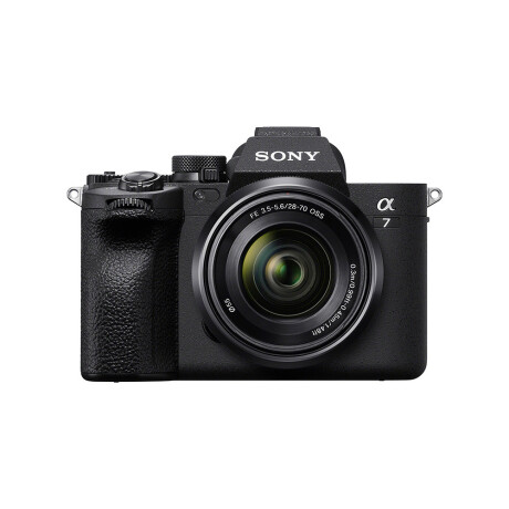 cámara digital sony mirrorless full frame alpha 7iv + lente fe 28-70mm f3.5/5.6 sel2870 -ilce-7m4k BLACK