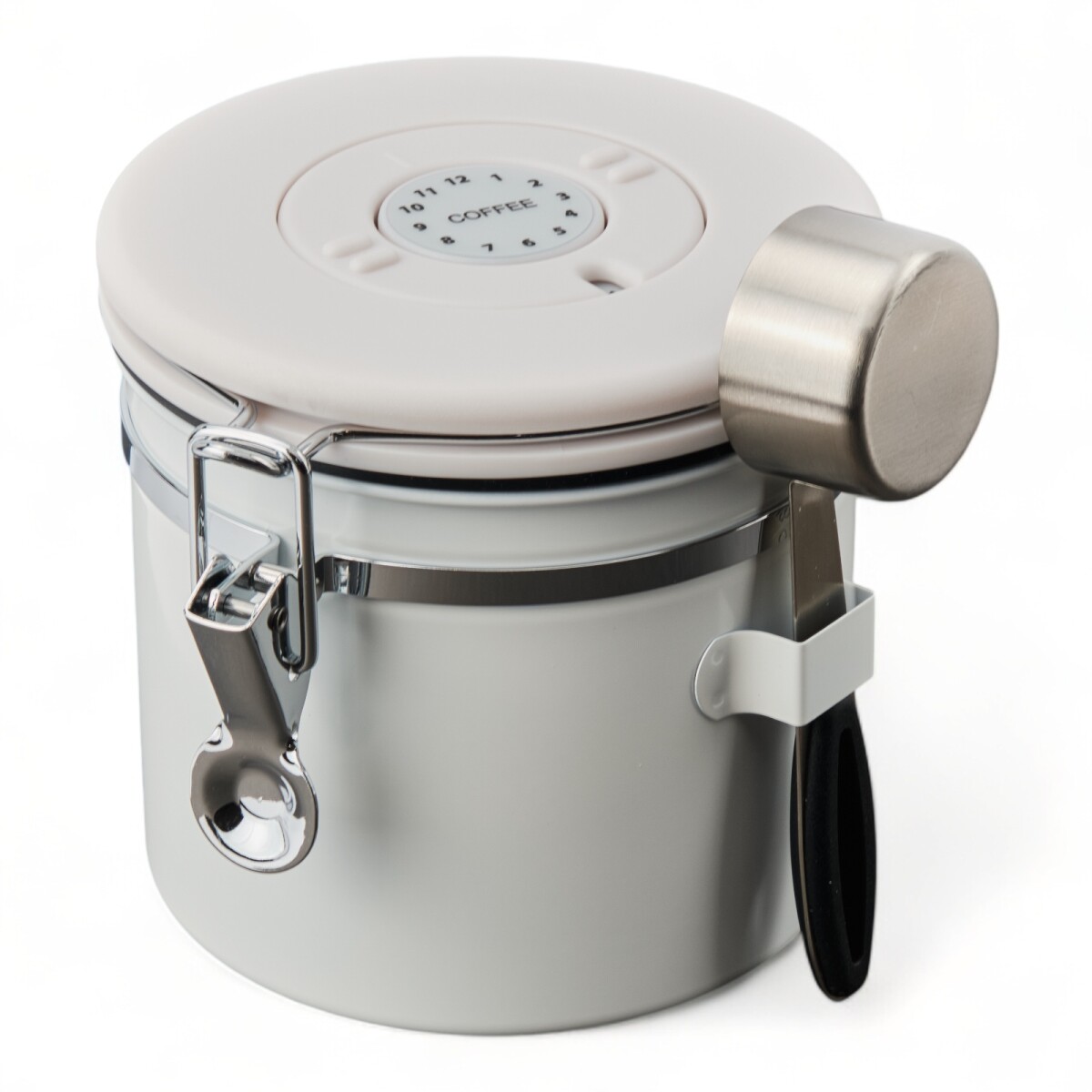 Recipiente Hermetico Ac Inox Para Granos Valv Co2 1.2lt 