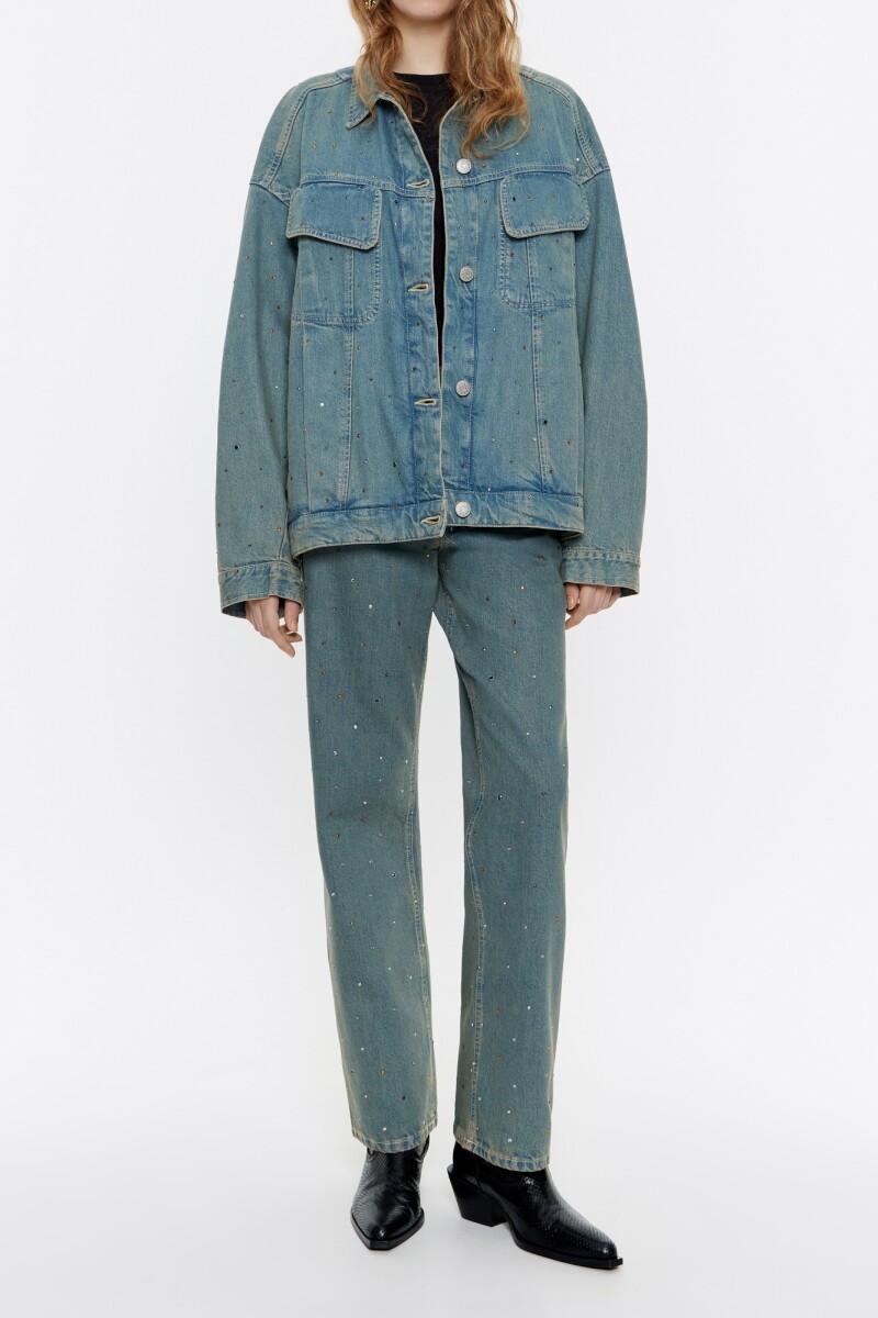 CAZADORA DENIM Azul