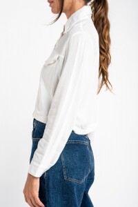 Camisa Crop Nacar