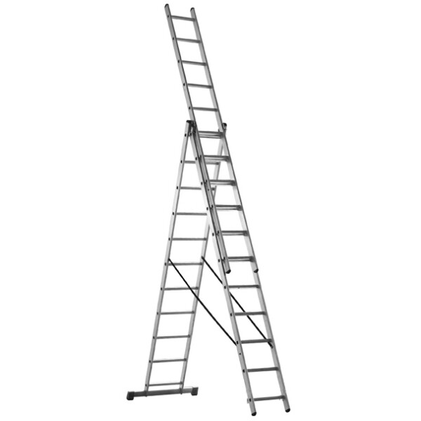 ESCALERA COLIZA 3 TRAMOS EXTENSIBLE 3X9 ESC INGCO HLAD03391 ESCALERA COLIZA 3 TRAMOS EXTENSIBLE 3X9 ESC INGCO HLAD03391