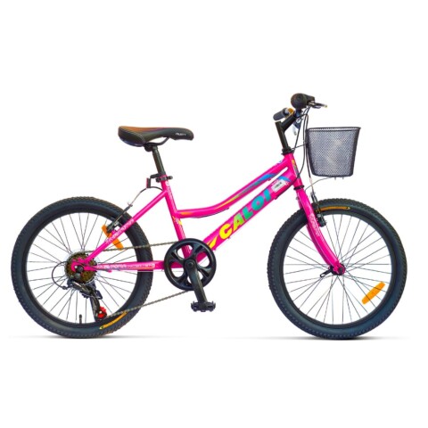 Bicicleta Caloi California Aro 20" Fucsia