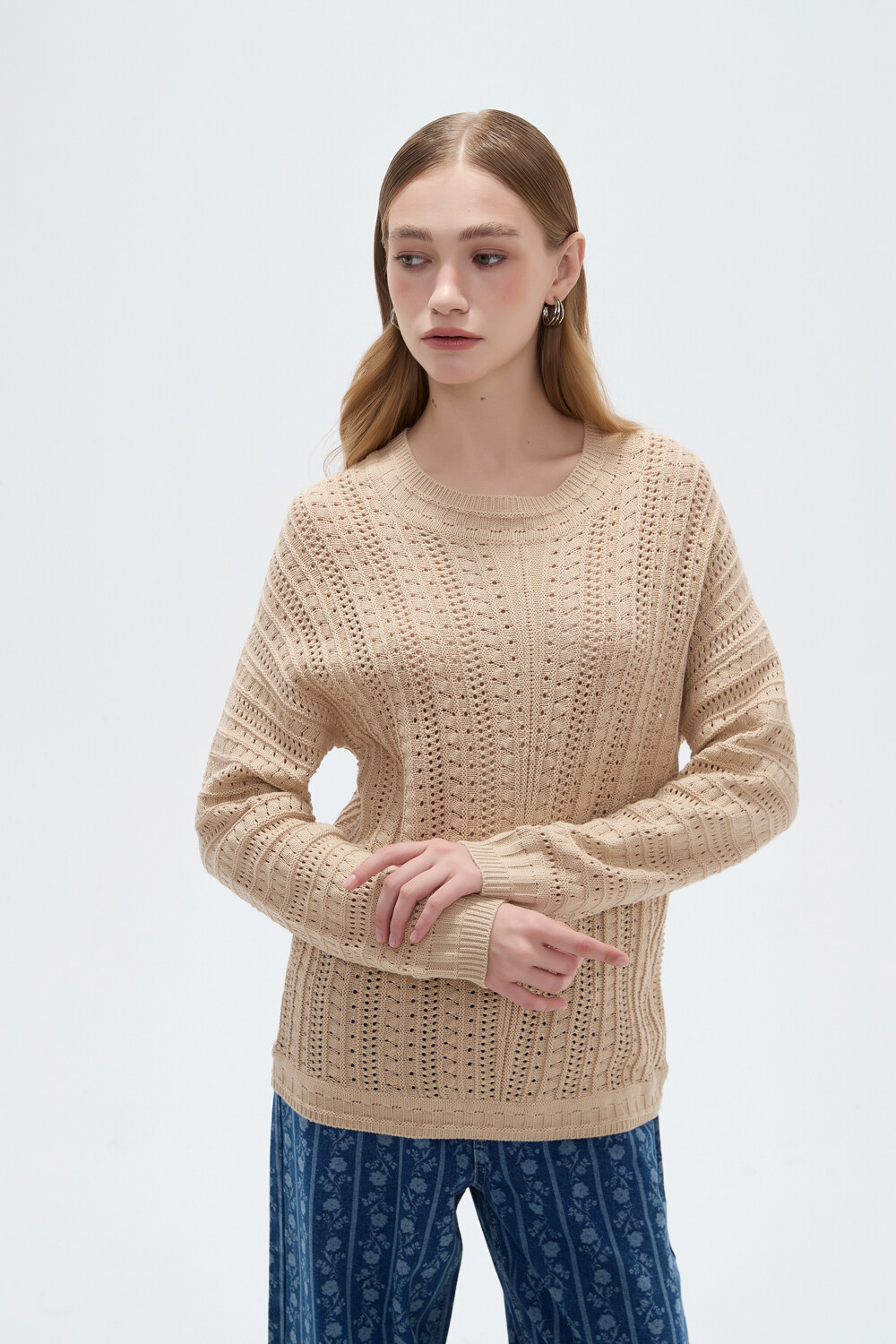 Sweater Esterni Beige