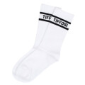 Medias Unisex Tiffosi Media Stripes Blanco