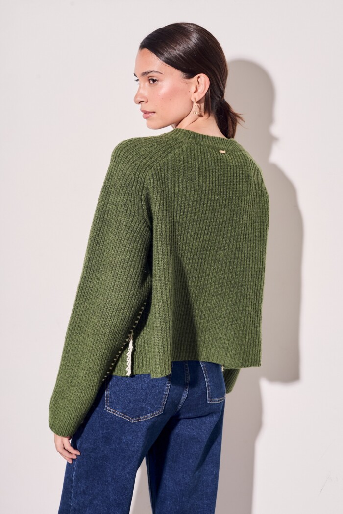 Sweater Lana Verde Safari