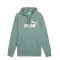 Canguro de Hombre Puma Logo Hoodie Verde